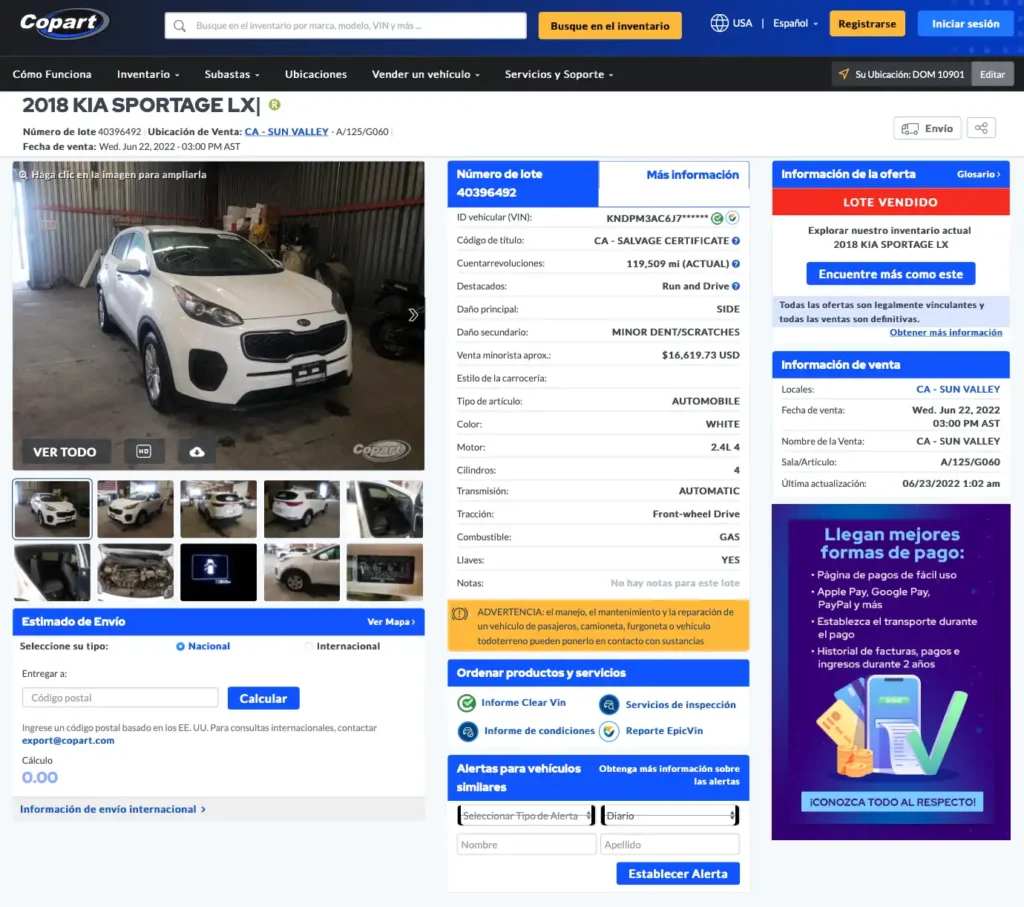 Kia Sportage LX 2018