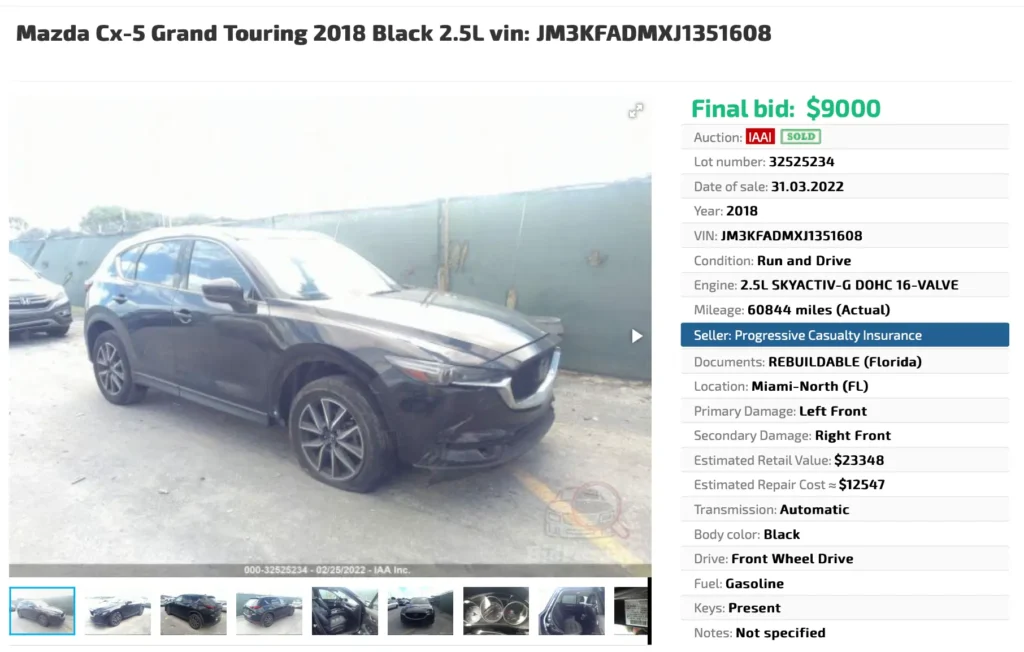 Mazda CX-5 grand touring 2018